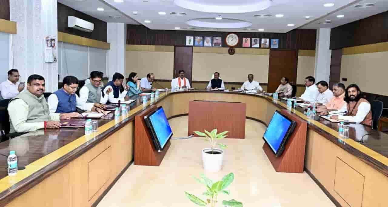 मुख्यमंत्री साय की अध्यक्षता में कैबिनेट की बैठक शुरू
