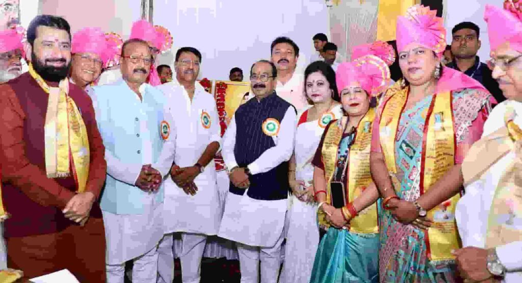 अखिल भारतीय तैलिक साहू महासभा के राष्ट्रीय अधिवेशन में शामिल हुए अरुण साव