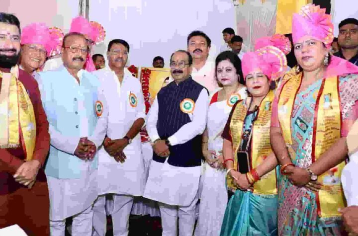 अखिल भारतीय तैलिक साहू महासभा के राष्ट्रीय अधिवेशन में शामिल हुए अरुण साव