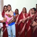 डिप्टी सीएम विजय शर्मा ने एशिया कप विजेता गीता यादव से की मुलाकात
