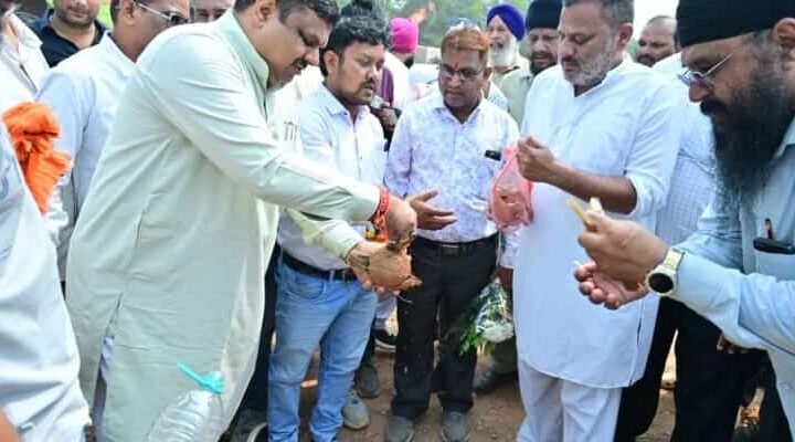 दुर्ग के ट्रांसपोर्ट नगर में 105.85 लाख रुपए की लागत से बनेगी सीसी रोड