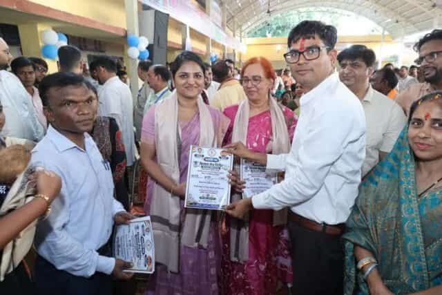 पुसौर में विशाल नेत्र जांच शिविर, 3493 लोगों की जांच