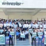 सारंगढ़ में मानव श्रृंखला और नुक्कड़ नाटक से नशामुक्ति का संदेश