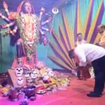 नवरात्रि पर उप मुख्यमंत्री विजय शर्मा ने पिपरिया में विभिन्न दुर्गा उत्सव समितियों के पंडालों में पहुंचकर की पूजा-अर्चना