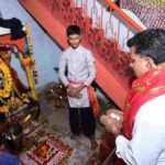 उप मुख्यमंत्री विजय शर्मा ने महाअष्टमी पर मां दंतेश्वरी, मां परमेश्वरी और मां चंडी के दर्शन किए