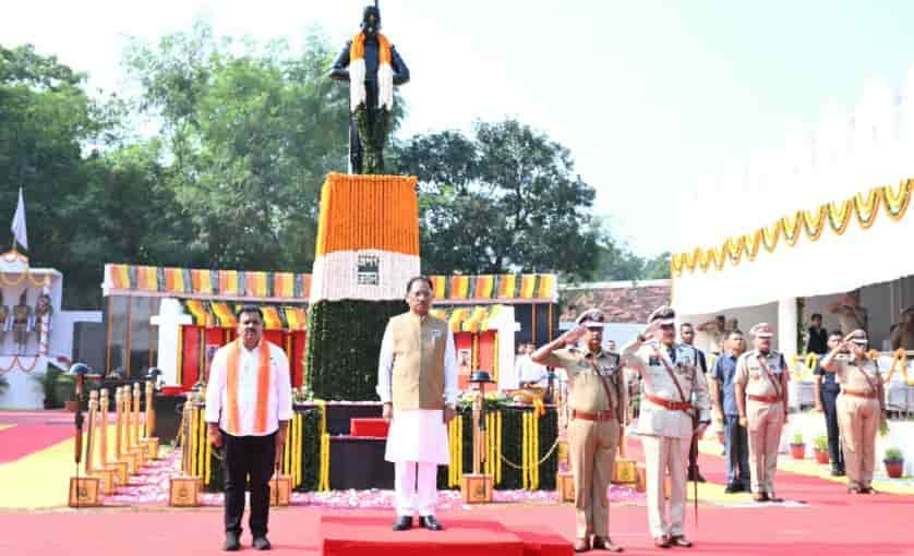 वीर जवानों के साहस और बलिदान से छत्तीसगढ़ में शांति-सुरक्षा का नया अध्याय : CM साय