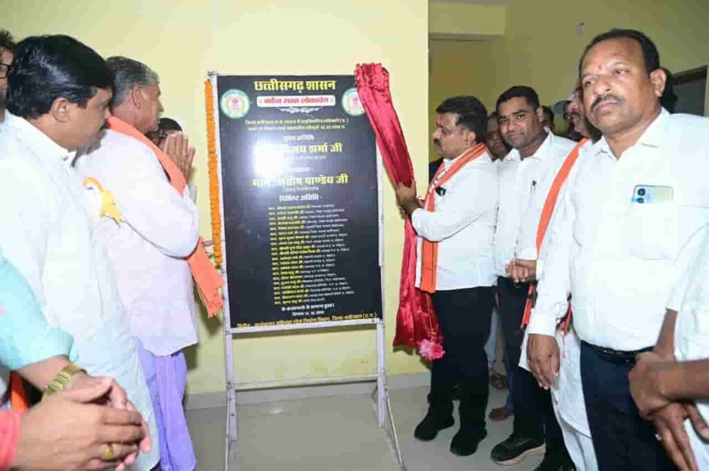 उप मुख्यमंत्री विजय शर्मा ने सहसपुर लोहारा में 48 लाख के एसडीएम कार्यालय भवन का किया लोकार्पण