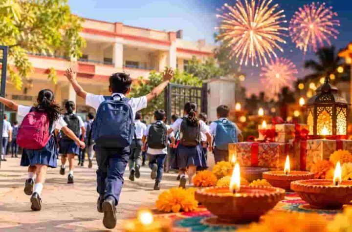 छत्तीसगढ़ में स्कूली बच्चों की बल्ले-बल्ले, दीपावली की छुट्टियां अब 6 दिन की